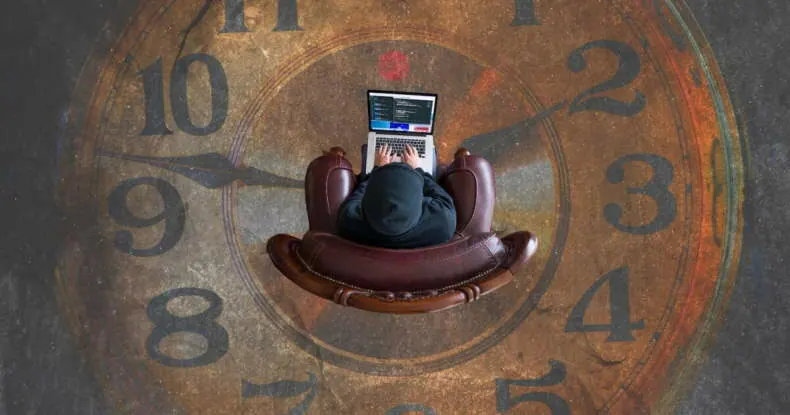 Homem laptop cadeira