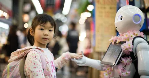 interação de robôs e humanos no futuro do trabalho