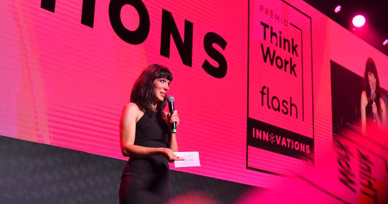 Tatiana Sendin, CEO da Think Work, abre o prêmio Think Work Flash Innovations 2022